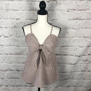 NWOT Anthropologie Lumiere Tank Top Blouse Sz L